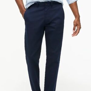 NWT J Crew Factory Straight-Fit Flex Navy Pant